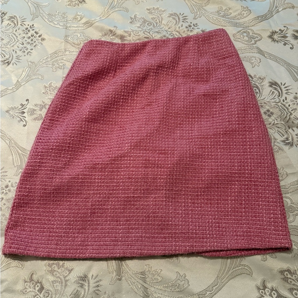 Pink Lily Pink Pencil Skirt Knee-Length Work